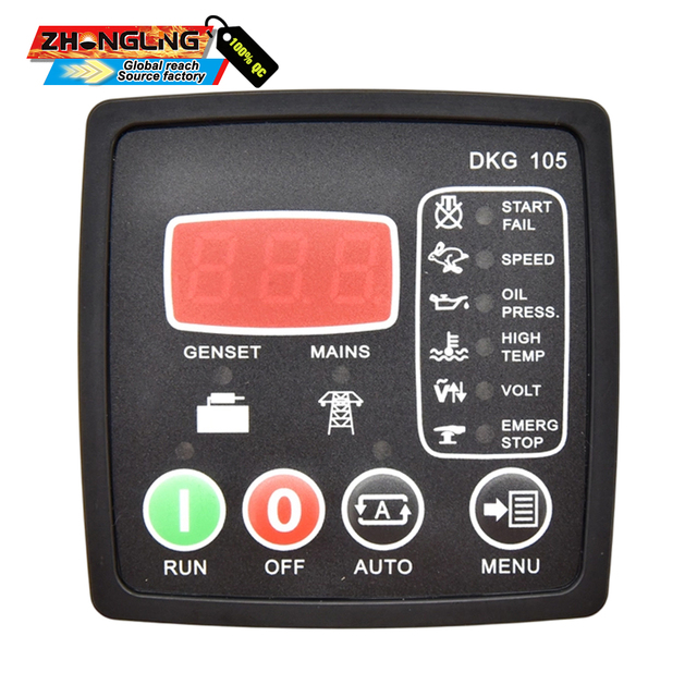 DKG105 Generator Controller Dkg105 Control Module Generator Parts Amf Automotive Generator Set Controller Dkg-105 Dkg