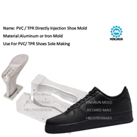 Chaussures de sport pour hommes, baskets de course, lot en stock, sans marque, décontractées, noires, en tissu, PVC, TPR, maille respirante, protection