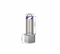 Poteau de sécurité mobile semi-automatique OEM, colonne de levage, blocage routier, équipement de contrôle de circulation robuste, solution pour le stationnement
