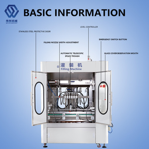 Machine de remplissage rotative automatique pour cosmétiques <span class=keywords><strong>Tube</strong></span> de crème cosmétique Emballage liquide pâteux pour <span class=keywords><strong>verre</strong></span> Huile de sauce chili - Product Image 5