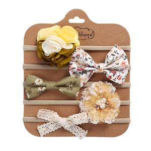 Juego de Diademas <span class=keywords><strong>con</strong></span> Lazo Floral de Estilo Mixto para <span class=keywords><strong>Niñas</strong></span> Pequeñas / <span class=keywords><strong>Niñas</strong></span> para Uso Diario - Product Image 6