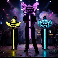 Présentoir de Bouteille VIP LED en Acrylique avec Logo Personnalisé, Panneau Lumineux Rechargeable pour la Saint-Valentin, Boîte de Nuit, Bar