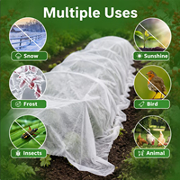Couverture en polaire laminée imperméable, chaude, respirante et légère de 17, 20, 25 grammes pour la protection contre le gel des jeunes pousses de légumes en pot