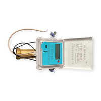 DN25 High Precision Ultrasonic Water Meter No Mechanical Moving Parts