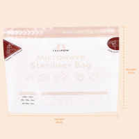 Sacs de stérilisation rapide pour bébé |   Pochettes de stérilisation réutilisables et compatibles micro-ondes pour biberons, sucettes et accessoires d'alimentation