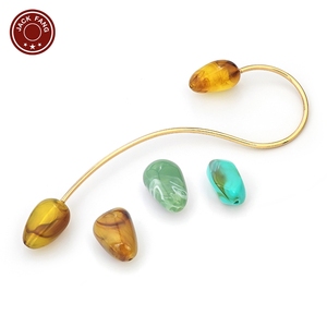 Conector de bikini, herrajes para trajes de baño, hebillas de anillo chapadas de forma irregular, cuentas de metal decorativas personalizadas para vestidos, hebilla de anillo. - Product Image 6