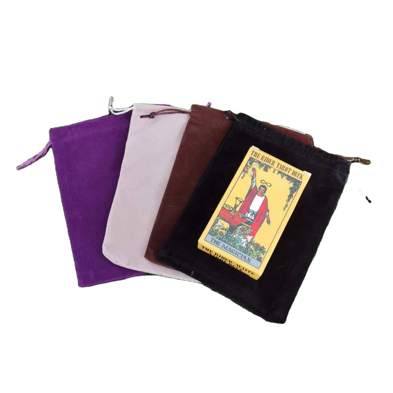 Оптовая продажа на заказ сумка Таро бархатная сумка для Рун Таро 6 "x 9"