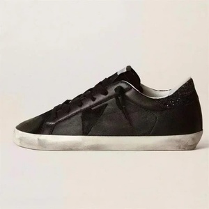 Chaussures de skate de haute qualité, baskets de sport vintage en cuir véritable, lacets respirants, antidérapantes, chaussures décontractées pour hommes - Product Image 3