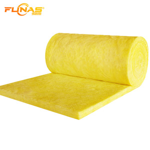 Laine de verre en rouleau Funas, matériau d'isolation phonique absorbant le son pour la réduction de la chaleur et du bruit des murs - Product Image 5