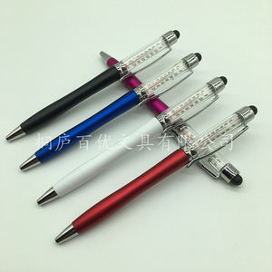 Stylo thermomètre multifonctionnel personnalisé pour clinique, échelle, stylo tactile, thermomètre pour stylet, métal 0,7 mm pour hôpital - Product Image 5