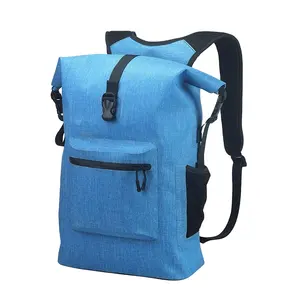 Kostenloses Muster individueller trockener Rucksack 25 L wassersport draußen wasserdichter trockensack recycelte TPU-Tüte