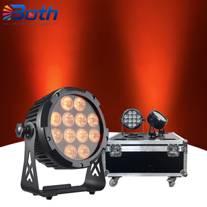 12x18W RGBWA UV 6in1 Outdoor Waterproof LED PAR Light Battery Wireless DMX APP Remote Control for Wedding Event - Product Image 1