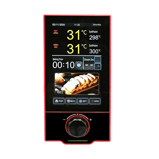 Hot Sale 7-Inch Touch Screen Plastic OEM/ODM IP68 Rated 1C Accuracy Shuttle Thermostat Oven Temperature Controller MK5L29