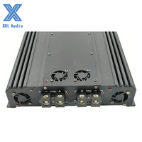 Amplificateur de voiture mono-bloc haute efficacité Powerus Series 16000W 1CH Classe D, avec crossovers et égaliseurs brésiliens pleine gamme, radio HD