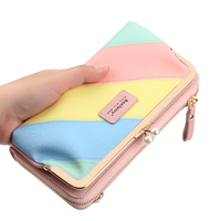 Baellerry Tas Tangan Kulit Pu Wanita, Dompet Bahu dan Tas Tangan Perempuan Klip Uang