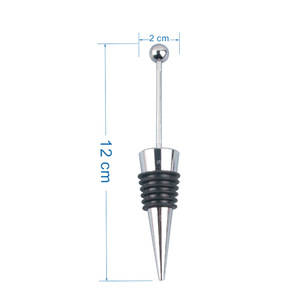 Silicone Wine Stoppers With Ball Top Sealing Bottle Stopper For Wine Champagne Party Decorations - Product Image 5