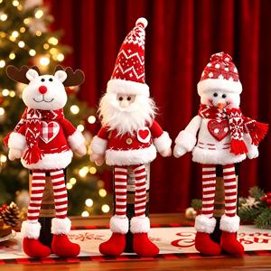 Support de rideau en forme de bonhomme de neige Magpie, ornements décoratifs de Noël pour fenêtre, décoration de maison pour les fêtes - Product Image 3