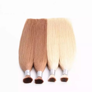 Extensiones de Cabello Humano Europeo Jasminebeauty con Punta Plana en Estilos Liso, Ondulado Profundo y Rizado - Product Image 3