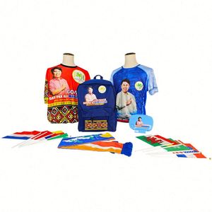 Design Custom Digital Sublimation Printing T-shirts Wholesale Cheap 100% Polyester Election Campaign Tshirts Character - Product Image 5