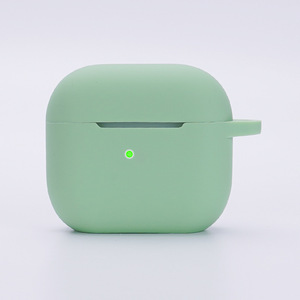 เคสซิลิโคนกันกระแทกสำหรับหูฟังไร้สาย พร้อมฝาครอบป้องกันสำหรับ Air Pod เคสซิลิโคนสำหรับ Air Pods 3 - Product Image 6