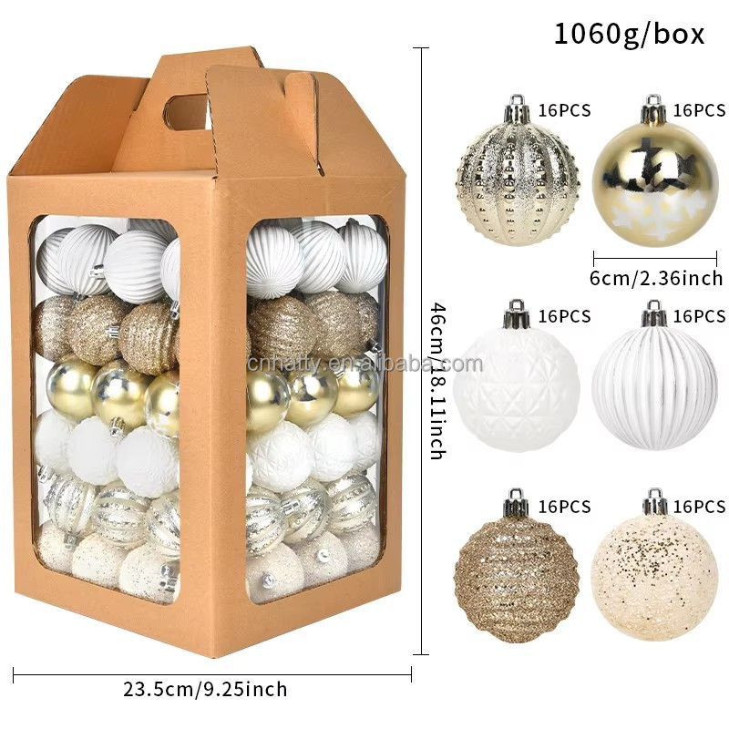 High Quality Customized Plastic Christmas Ball
