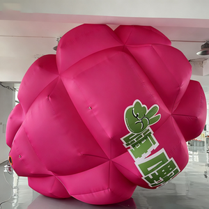 Ballon gonflable publicitaire personnalisé en forme de dragon fruit pour décoration et événements, vente <span class=keywords><strong>aux</strong></span> enchères d'usine, fête en plein air, <span class=keywords><strong>camping</strong></span> - Product Image 2