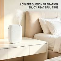 Diffuseur sans eau 500 ml, alimenté par USB, diffuseur d'arômes de bureau, nébuliseur d'huiles essentielles, ventilateur silencieux, sans chaleur, sans eau, pour le bureau