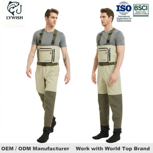 OEM 3 Layer Breathable Chest <strong>Waders</strong> Waterproof Stockingfoot Fly <strong>Fishing</strong> &amp; Duck Hunting <strong>Waders</strong> Manufacturer - Product Image 1