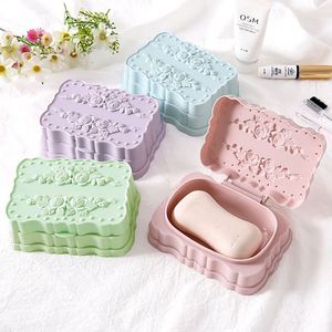 Waterproof <b>Soap</b> Case With <b>Cover</b> Portable Travel Protect Container <b>Soaps</b> Box Bathroom Accessories - Product Image 6