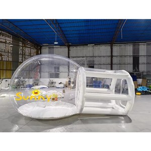 Hôtels gonflables commerciaux en forme de <span class=keywords><strong>bulle</strong></span>, chambres, jardins, camping, lodge en plein air, tente transparente gonflable - Product Image 4