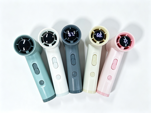 Portable <b>Mini</b> Hand‑Held <b>Fan</b> 3000mAh <b>USB</b> Hand <b>Fan</b> Infinite Speed Adjustment Ultra‑Light 151g Cooling <b>Fan</b> For Camping Sports - Product Image 6