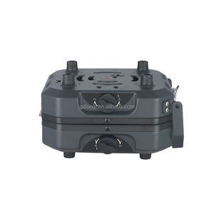 Vente flash : Petit réchaud à gaz portable double avec four 1800W, <span class=keywords><strong>plaque</strong></span> <span class=keywords><strong>de</strong></span> <span class=keywords><strong>cuisson</strong></span> à 2 brûleurs, design <span class=keywords><strong>de</strong></span> table - Product Image 5