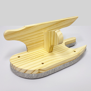 Planche <span class=keywords><strong>à</strong></span> <span class=keywords><strong>repasser</strong></span> de haute qualité pour studio <span class=keywords><strong>à</strong></span> domicile avec base en bois miniature, revêtement en tissu et rembourrage en <span class=keywords><strong>mousse</strong></span> pour plus de confort - Product Image 6