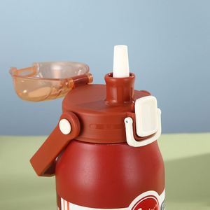 1200ml Large-capacity Vacuum Stainless <b>Steel</b> Insulated Water <b>Bottle</b> for Outdoor Travel - Product Image 2