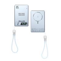 DB30 15W Chargeur Magnétique Sans Fil 22.5W PD avec Câble Lanière, Affichage Intelligent et Béquille, 4 Couleurs, OEM ODM 5000/10000mAh