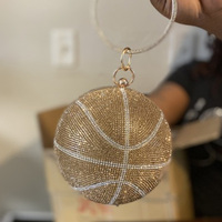 Sacs à Main et Sacs de Luxe pour Femmes, Nouveaux Paniers de Basketball Personnalisés avec Logo, Strass Scintillants