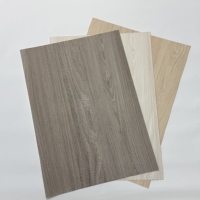 Rollos de Papel Decorativo con Estampado de Grano de Madera de 80g para Muebles de Sala de Estar y Baño Contemporáneos, Impregnado con Melamina