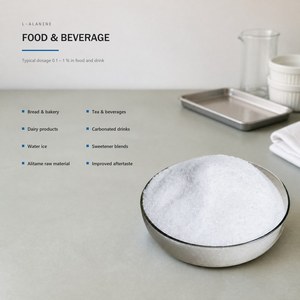 Chinesischer L-Alanin-Lieferant Lebensmittelqualität Aminosäure zu Wettbewerbspreisen - Product Image 2