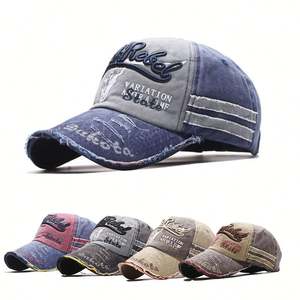 Casquette de baseball en denim de haute qualité brodée 3d pour femmes - Product Image 1