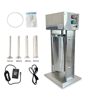 JK Home & Commercial 15L Bouchon à saucisses en acier inoxydable Nouvelle condition Machine à saucisses maison Sortie d'usine - Product Image 1
