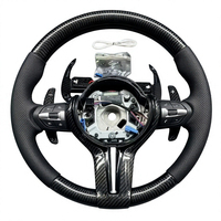 Volant en fibre de carbone à fond plat de haute qualité pour BM/W E92 E93 E60 E61, vente directe d'accessoires
