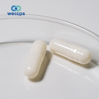 Wecaps Capsules vides de gélatine dure bovine personnalisée Taille 00 0 1 2 3 4 Coques de capsules vides