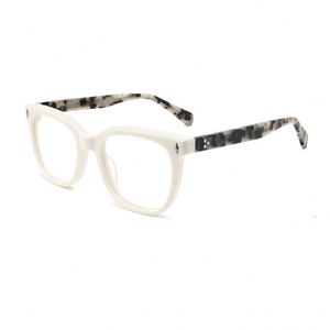 Modello 240041 quadrato acetato montatura ottica Vintage acetato occhiali da vista logo personalizzato montatura Ready Stock occhiali <span class=keywords><strong>l</strong></span> retrò - Product Image 4