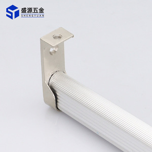 Shengyuan Wardrobe Hanging Rod Flange Seat 16mm Zinc Alloy Wall Mount For Clothes Drying Rod - Product Image 3