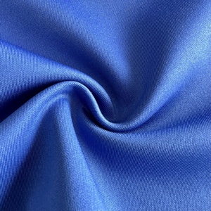 Rất Nhiều Cổ Phiếu Spacer Scuba Dệt Kim Đôi Vải 300gsm Polyester <span class=keywords><strong>Spandex</strong></span> Đàn Hồi Màu Xanh Không Khí Lớp Scuba Vải Cho Áo - Product Image 4