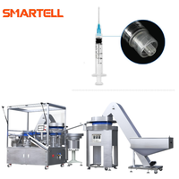 Lini Produksi Jarum Suntik Sekali Pakai Luer Lock Kelas Medis SMARTELL, Dikontrol PLC, Garansi 1 Tahun