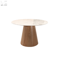 Table de salle à manger ronde en bois pour 4 personnes, style moderne et luxueux italien, Mesas De Comedo R4 Sill, mobilier complet pour salle à manger