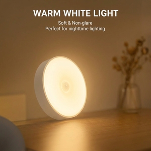 Lampe LED sans fil rechargeable à détecteur de mouvement PIR, 3 températures de couleur, magnétique, pour chambre, placard, armoire, escalier - Product Image 2