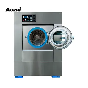 20KG Factory Price Electric steam heating Automatic industrial washing machine to wash and spin for dry cleaners