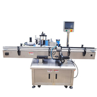 Machine d'applicateur d'étiquetage de boîte de sauce adhésive électrique de haute qualité pour étiquettes en verre et en métal de bouteille en plastique avec composants PLC